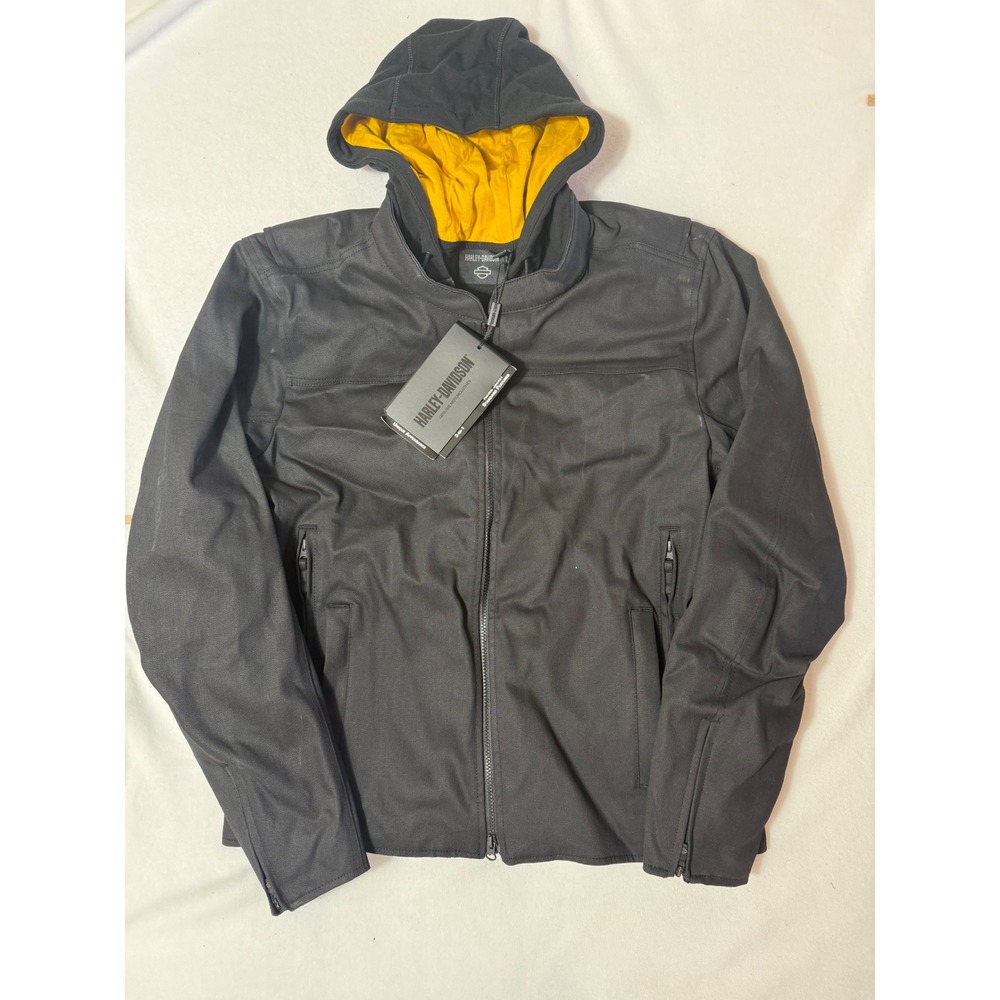 Harley-Davidson Mens Unison 3-in-1 Triple Vent Riding Jacket Black XL 97108-24VM